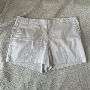 Attention white soho shorts 18